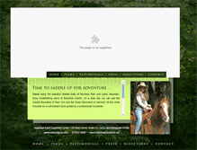 Tablet Screenshot of berkshirehorseback.net